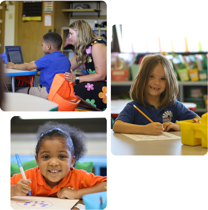 Students engaged in various activities in a science lab, showcasing teamwork and experimentation
